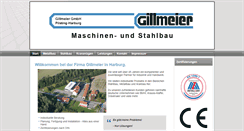 Desktop Screenshot of gillmeier.de
